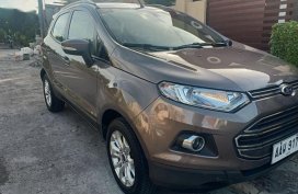 Brown Ford Ecosport 2014 for sale in Bacolod