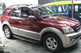 Selling Red Kia Sorento 2005 in Quezon City