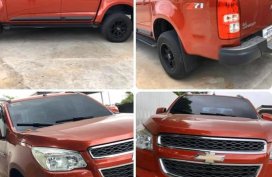 Sell Orange 2016 Chevrolet Colorado in Panay