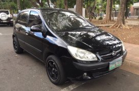 Black Hyundai Getz 2007 for sale in Automatic