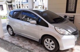 Silver Honda Jazz 2013 for sale in Automatic
