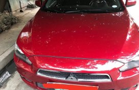 Red Mitsubishi Lancer 2013 for sale in Automatic