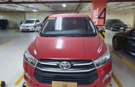 Red Toyota Innova 2017 for sale in Automatic