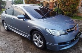Blue Honda Civic 2007 for sale in Automatic
