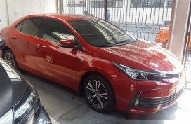 Red Toyota Corolla altis 2017 for sale in Automatic