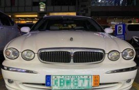 White Jaguar X-Type 2002 for sale in Pasig