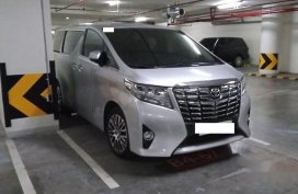 Silver Toyota Alphard 2018 for sale in Manila
