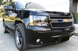 Black Chevrolet Tahoe 2008 for sale in Manila