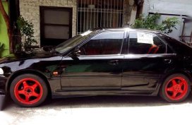 Black Honda Civic 1995 for sale in Manual