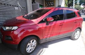 Selling Red Ford Ecosport 2017 Automatic Gasoline 