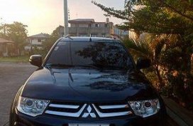 Selling Black Mitsubishi Montero Sport 2014 at 35000 km 