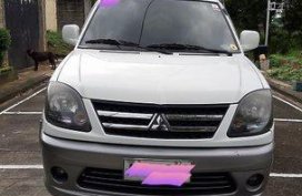 White Mitsubishi Adventure 2014 at 65300 km for sale 
