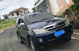 Blue Toyota Fortuner 2008 Automatic for sale