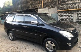 Black Toyota Innova 2008 Automatic for sale 