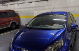 Blue Ford Fiesta 2011 Automatic for sale