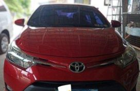 Red Toyota Vios 2013 Manual for sale 