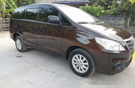Sell Brown 2015 Toyota Innova Automatic Diesel 