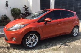 Sell Orange 2011 Ford Fiesta Automatic Gasoline 