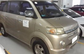 Beige Suzuki Apv 2007 Van for sale 