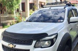 Selling White Chevrolet Trailblazer 2015 at 39000 km