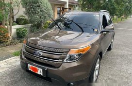 Sell Brown 2015 Ford Explorer at 49500 km