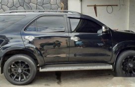 Selling Black Toyota Fortuner 2016 in Santa Maria 