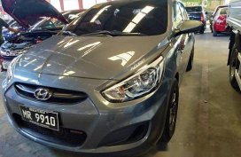 Grey Hyundai Accent 2017 for sale in Quezon City