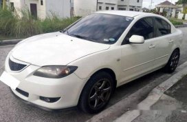 White Mazda 3 2006 for sale in Calamba