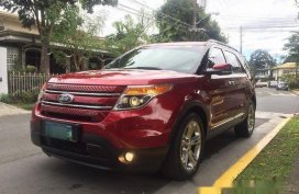 Selling Red Ford Explorer 2013 in Makati