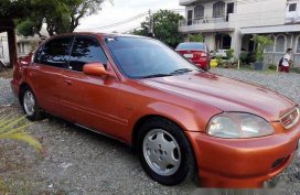 Orange Honda Civic 1997 Automatic for sale