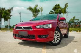 Sell Red 2013 Mitsubishi Lancer Ex at 66000 km