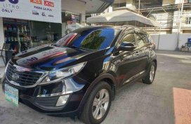 Sell Black 2011 Kia Sportage in Quezon City 
