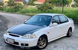 White Honda Civic 1999 Manual for sale 
