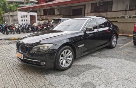 Black Bmw 740Li 2009 for sale in Automatic