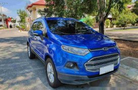 Blue Ford Ecosport 2014 for sale in Cagayan de Oro