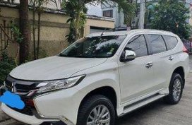 White Mitsubishi Montero Sport 2018 at 21000 km for sale 