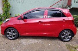 Red Kia Picanto 2016 Automatic for sale 