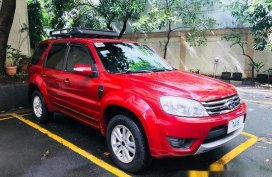 Sell Red 2010 Ford Escape at 49000 km