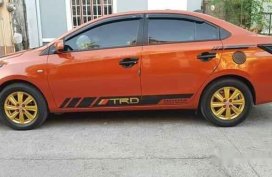 Orange Toyota Vios 2016 for sale in Pasig