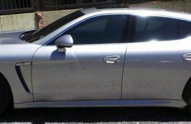 Silver Porsche Panamera 2014 Automatic for sale 