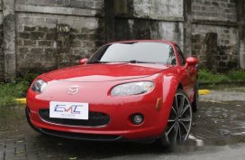 Red Mazda Mx-5 2008 for sale in Quezon City