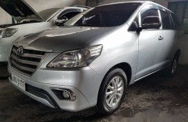 Silver Toyota Innova 2015 for sale in Quezon City