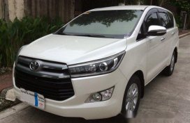 White Toyota Innova 2016 for sale in Quezon City 