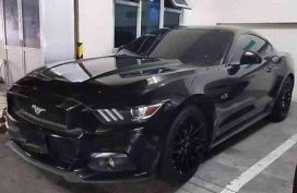 Black Ford Mustang 2016 Automatic for sale 