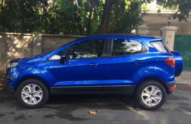 Sell Blue 2017 Ford Ecosport in Makati