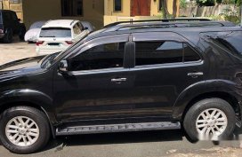 Sell Black 2012 Toyota Fortuner at 40000 km