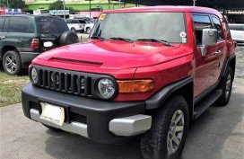 Selling Red Toyota Fj Cruiser 2016 in Pasig