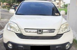White Honda Cr-V 2008 Automatic for sale 