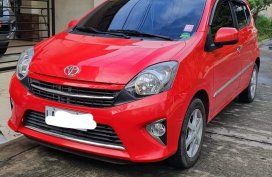 Sell Red 2017 Toyota Wigo in Davao City