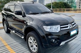 Black Mitsubishi Montero 2014 for sale in Manual